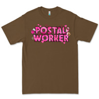 Cacao Breast Cancer Postal Worker Premium Tee - texasbilliewilder
