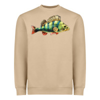 Mushroom Perch Fish Heavyweight Sweatshirt - LillyAllenDesigns