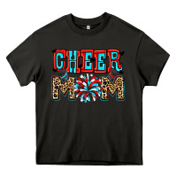 Asphalt Cheer mom Heavy Core Tee - Zillion Design Studio
