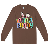 Chestnut mama bunny Long Sleeve Tee - MaliasSmallBusiness