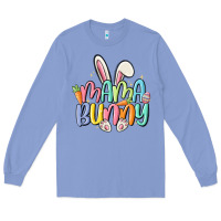 Colony Blue mama bunny Long Sleeve Tee - MaliasSmallBusiness