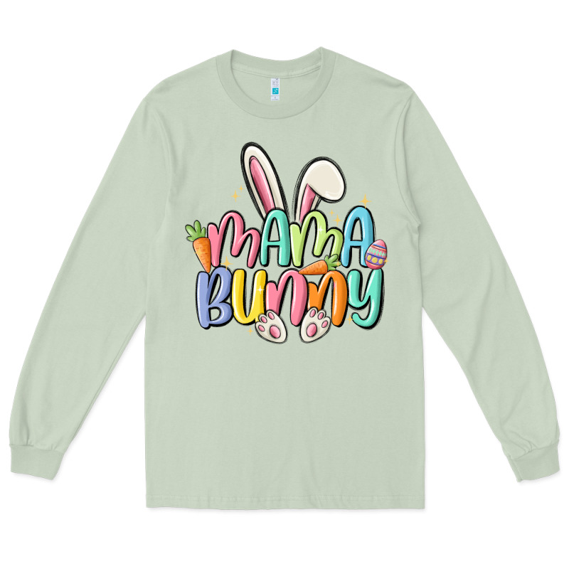 Mama Bunny Long Sleeve Tee by MaliasSmallBusiness | Teevron