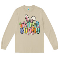 Mushroom mama bunny Long Sleeve Tee - MaliasSmallBusiness