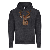 Vintage Black deer Vintage Hoodie - JahusDesignShop