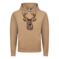 Vintage Coffee deer Vintage Hoodie - JahusDesignShop