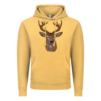 Vintage Mustard deer Vintage Hoodie - JahusDesignShop