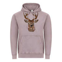 Vintage Zinc deer Vintage Hoodie - JahusDesignShop