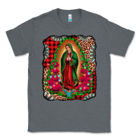 Charcoal Heather our lady of guadalupe christmas Classic Tee - Jasminsmagicworld