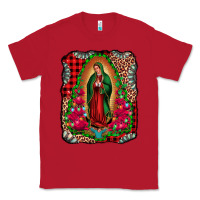 Red our lady of guadalupe christmas Classic Tee - Jasminsmagicworld
