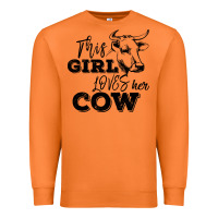 Carrot This Girl Loves Her Cow Premium Sweatshirt - Bettercallsaul