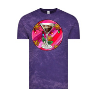 Cloud Purple Christmas espresso martini Vintage Tee - AdoDesignShop
