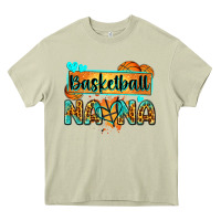Mossy basketball nana with leopard Heavy Core Tee - Zillion Design Studio