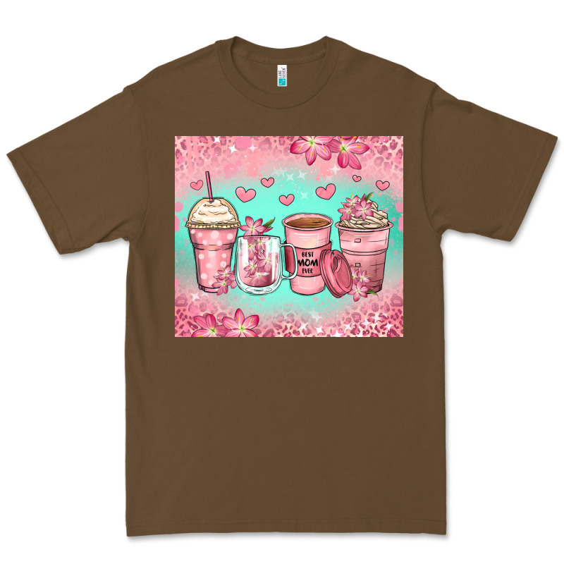 Best Mom Ever Coffee Cups Premium Tee by Zillion Design Studio | Teevron