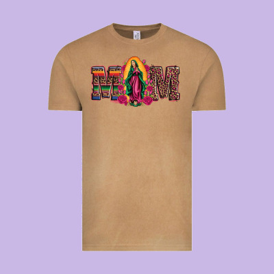 Mom Our Lady Of Guadalupe Vintage Tee Designed By Artiststas