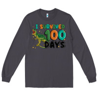 Smoke i survived 100 days Long Sleeve Tee - MaliasSmallBusiness