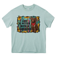 Arona life is better with a labrador Heavy Core Tee - RanaPortraitStore