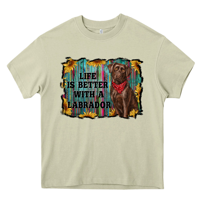 Life Is Better With A Labrador Heavy Core Tee by RanaPortraitStore | Teevron