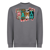 Storm license letters floral mama Heavyweight Sweatshirt - Jasminsmagicworld
