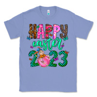 Colony Blue Happy Easter Classic Tee - CowhideDigitalArt