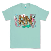 Seafoam Western Registered Nurse Classic Tee - LillyAllenDesigns