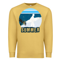 Antique Gold Summer Surf Premium Sweatshirt - Bettercallsaul