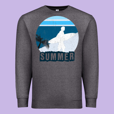 Summer Surf Premium Sweatshirt Designed By Bettercallsaul