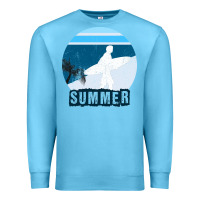 Ocean Blue Summer Surf Premium Sweatshirt - Bettercallsaul