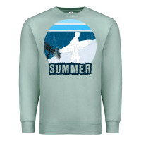 Seafoam Summer Surf Premium Sweatshirt - Bettercallsaul