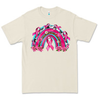 Bone Breast Cancer Rainbow Premium Tee - texasbilliewilder