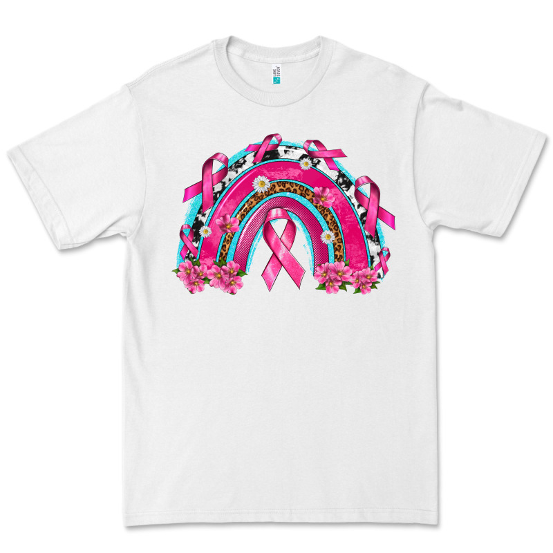 Breast Cancer Rainbow Premium Tee by texasbilliewilder | Teevron
