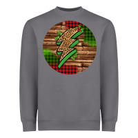 Storm leopard lightning bolt Christmas Heavyweight Sweatshirt - Jasminsmagicworld