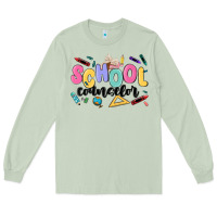 Matcha school counselor Long Sleeve Tee - MaliasSmallBusiness