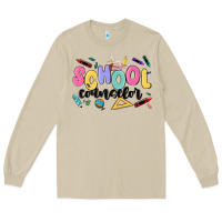 Mushroom school counselor Long Sleeve Tee - MaliasSmallBusiness