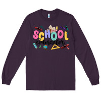 Plum school counselor Long Sleeve Tee - MaliasSmallBusiness
