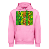 Fuchsia Pink St. Patrick's Day brushstrokes Urban Hoodie - HowdyJamesFarm