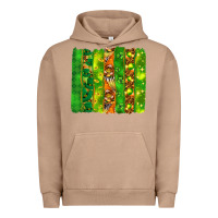 Pigment Burro St. Patrick's Day brushstrokes Urban Hoodie - HowdyJamesFarm