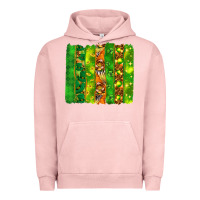 Pigment Salmon St. Patrick's Day brushstrokes Urban Hoodie - HowdyJamesFarm