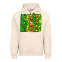 Sandshell St. Patrick's Day brushstrokes Urban Hoodie - HowdyJamesFarm