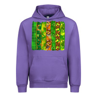 Tulip St. Patrick's Day brushstrokes Urban Hoodie - HowdyJamesFarm