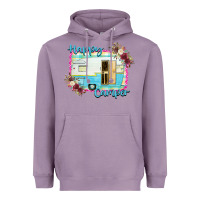 Lavender Happy Camper Heavyweight Hoodie - Bettercallsaul