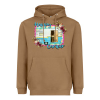 Toasted Coconut Happy Camper Heavyweight Hoodie - Bettercallsaul
