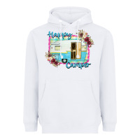 White Happy Camper Heavyweight Hoodie - Bettercallsaul