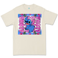 Bone aloha stitch Premium Tee - Zillion Design Studio