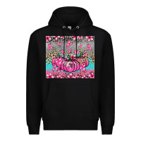 Black cancer pumpkins Premium Hoodie - NancyCooperArtShop