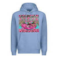 Colony Blue cancer pumpkins Premium Hoodie - NancyCooperArtShop