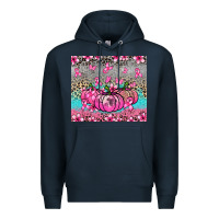 Navy cancer pumpkins Premium Hoodie - NancyCooperArtShop