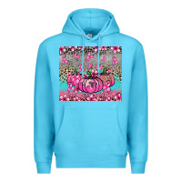 Ocean Blue cancer pumpkins Premium Hoodie - NancyCooperArtShop