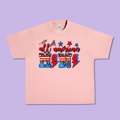 All American Mimi Urban Heavy Tee Designed By Adodesignshop