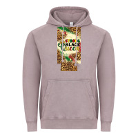 Vintage Zinc strong black queen 12 oz can cooler (slim) Vintage Hoodie - Artiststas