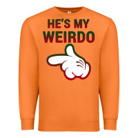 Carrot He's My Weirdo Galaxy Premium Sweatshirt - Bettercallsaul
